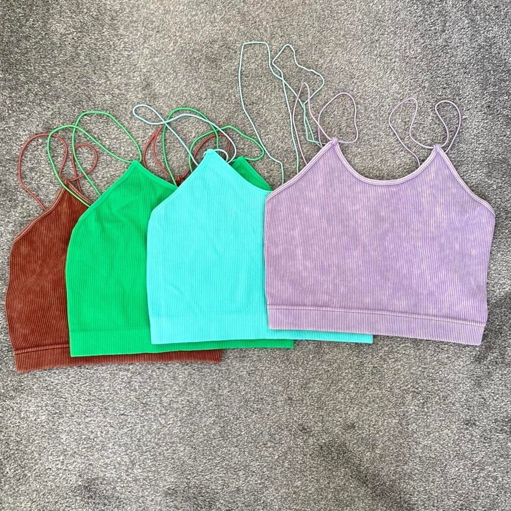 Zenana Women's Multi Crop-top